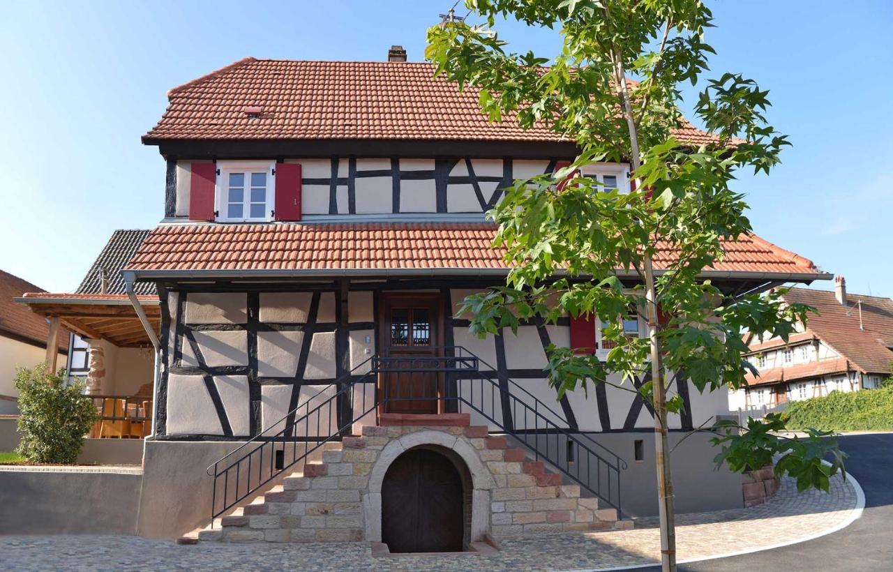 Maison 1775 Ferien Im Historischen Bauernhaus Mit Sauna, Wissembourg, Elsass Villa Ingolsheim Eksteriør billede