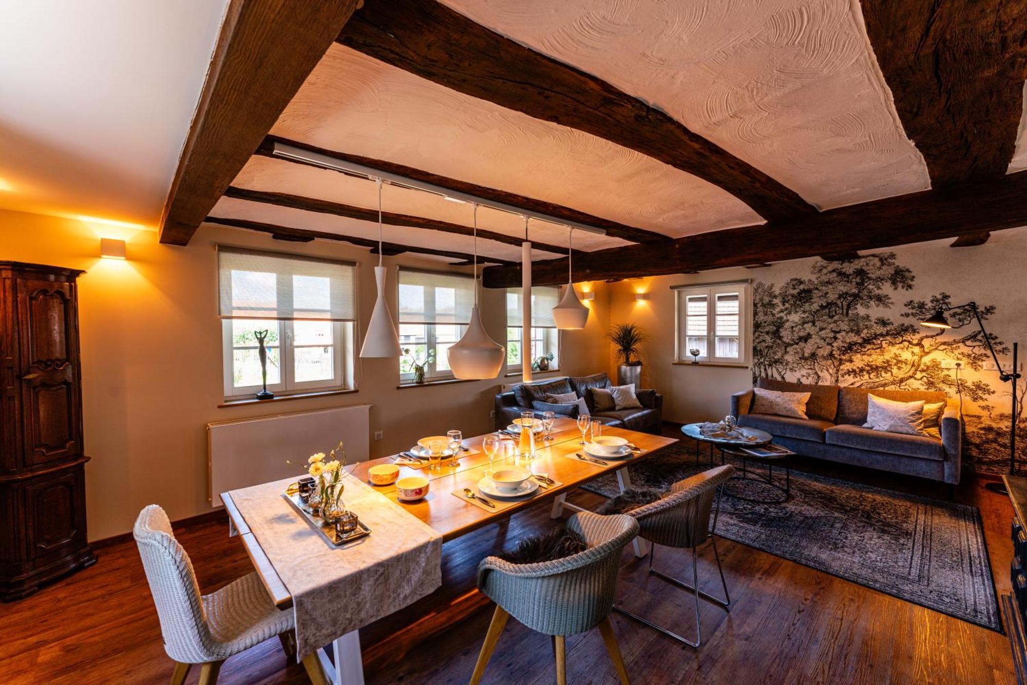 Maison 1775 Ferien Im Historischen Bauernhaus Mit Sauna, Wissembourg, Elsass Ingolsheim Eksteriør billede